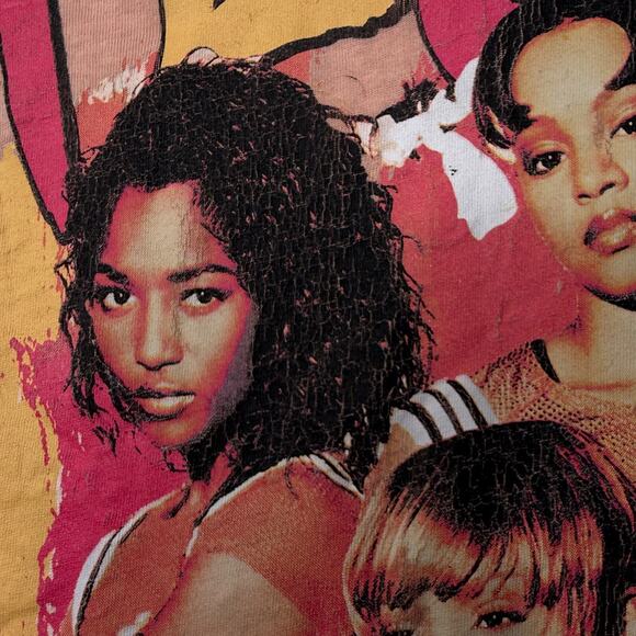 Old Navy TLC Shirt Women's Small Pink Graphic Short Sleeve - Picture 8 of 8